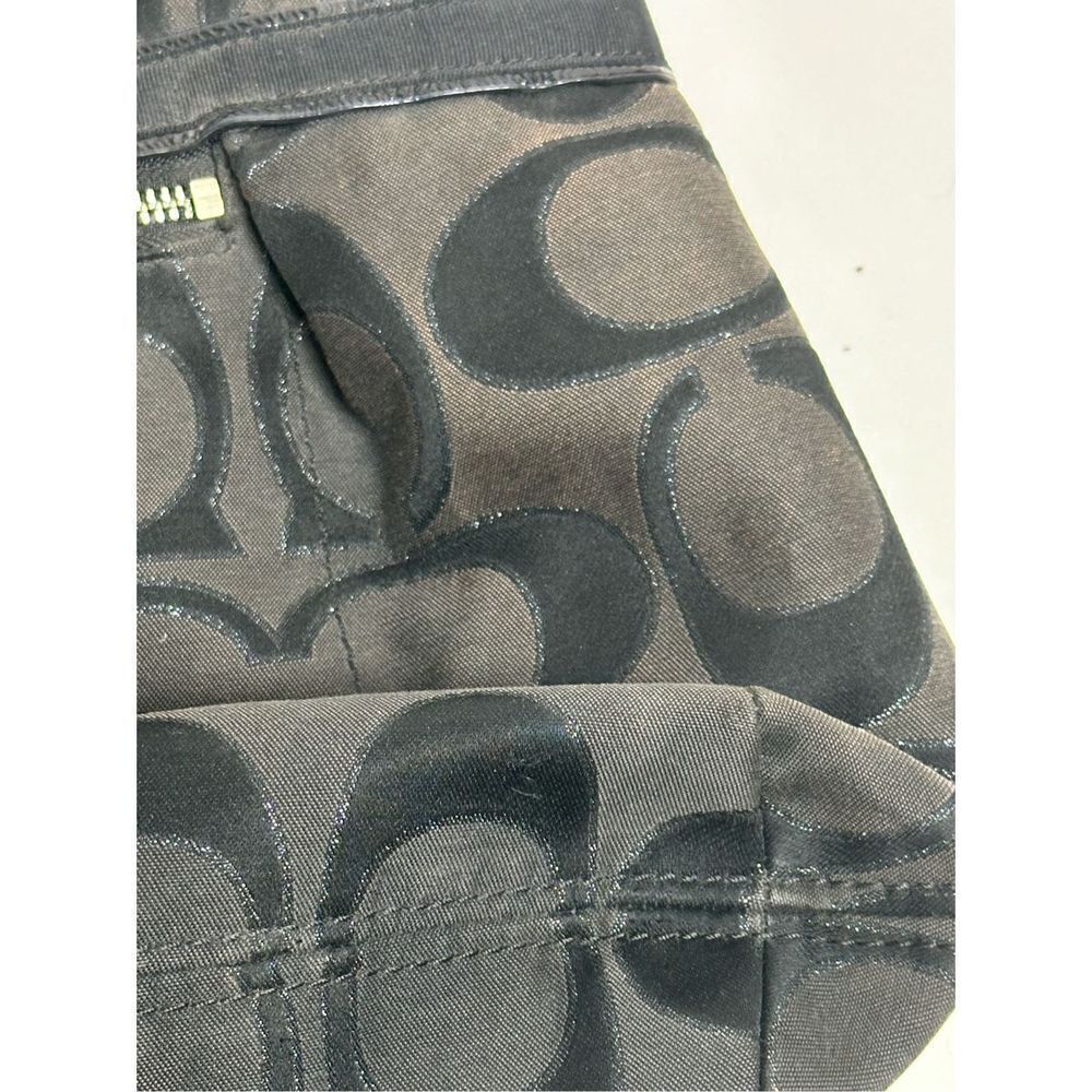 COACH Signature Sateen Canvas Tote Bag Black F1221-18979 See Description - Picture 13 of 15